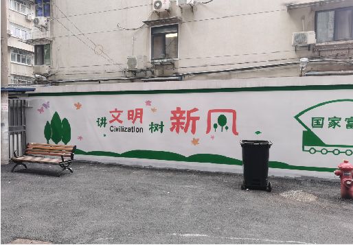 凤台社区墙绘